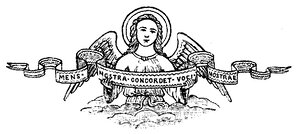 Angel Banner: Mens Nostra Concordet Voci Nostrae