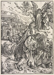 Angel with the Key of the Bottomless Pit (Dürer)