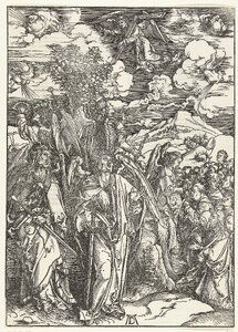 Four Angels Holding Back the Winds (Dürer)