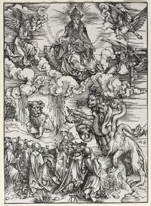 The Beast with the Lamb's Horns and the Beast with Seven Heads (Dürer)