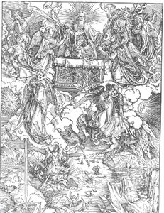 The Seven Trumpets Given to the Angels (Dürer)