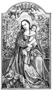 Madonna and Child (Schongauer) 2