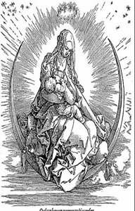 Madonna on the Crescent Moon (Dürer)