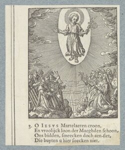 Christ Child Adored by Martyrs (Van Sichem)