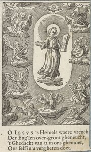 Christ Child with Angel Musicians (Van Sichem)