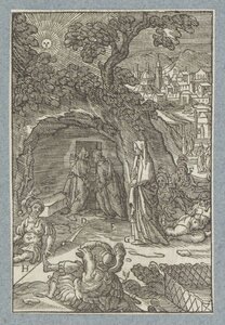 The Holy Women at the Tomb (Van Sichem)