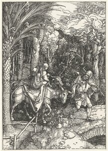 Flight into Egypt (Dürer) 2