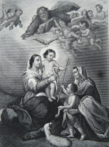 Holy Family with St Elizabeth and St John
