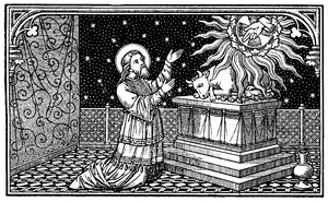 Priest at the Altar 1