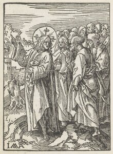 Christ Foretells His Passion (Jacob Cornelisz.)