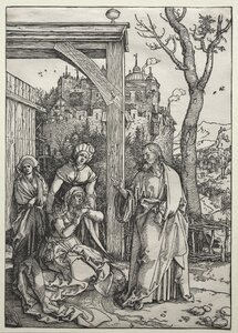 Christ Taking Leave of His Mother (Dürer) 1