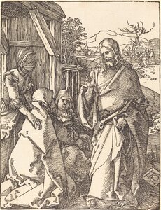 Christ Taking Leave of His Mother (Dürer) 2