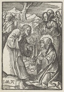 Christ Taking Leave of His Mother (Jacob Cornelisz.)
