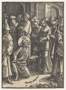 Christ and the Woman Taken in Adultery (Lucas van Leyden)