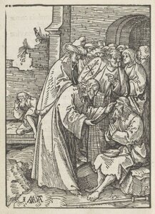 Healing of the Blind Man (Jacob Cornelisz.)
