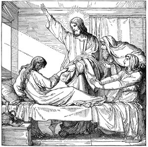 Raising of the Daughter of Jairus 1