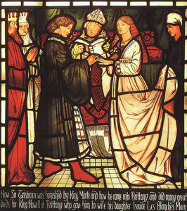Tristram and Isoude (Burne-Jones)