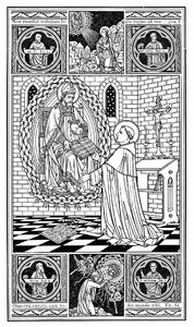 St Augustine Giving the Rule to St Norbert