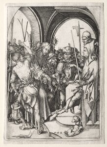 Christ Before Caiaphas (Schongauer)