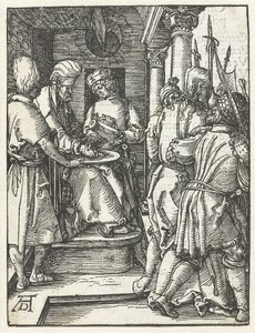 Pilate Washes His Hands (Dürer)