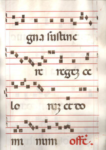 Chant Manuscript 7