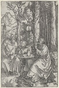 St Anthony Visits St Paul the Hermit (Dürer)