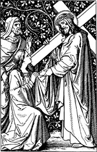 Station 6: Veronica Wipes the Face of Jesus