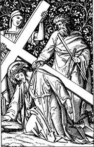 Station 7: Jesus Falls the Second Time